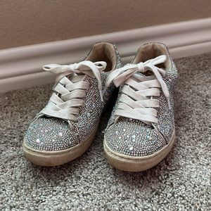 Betsy Johnson rhinestone shoes